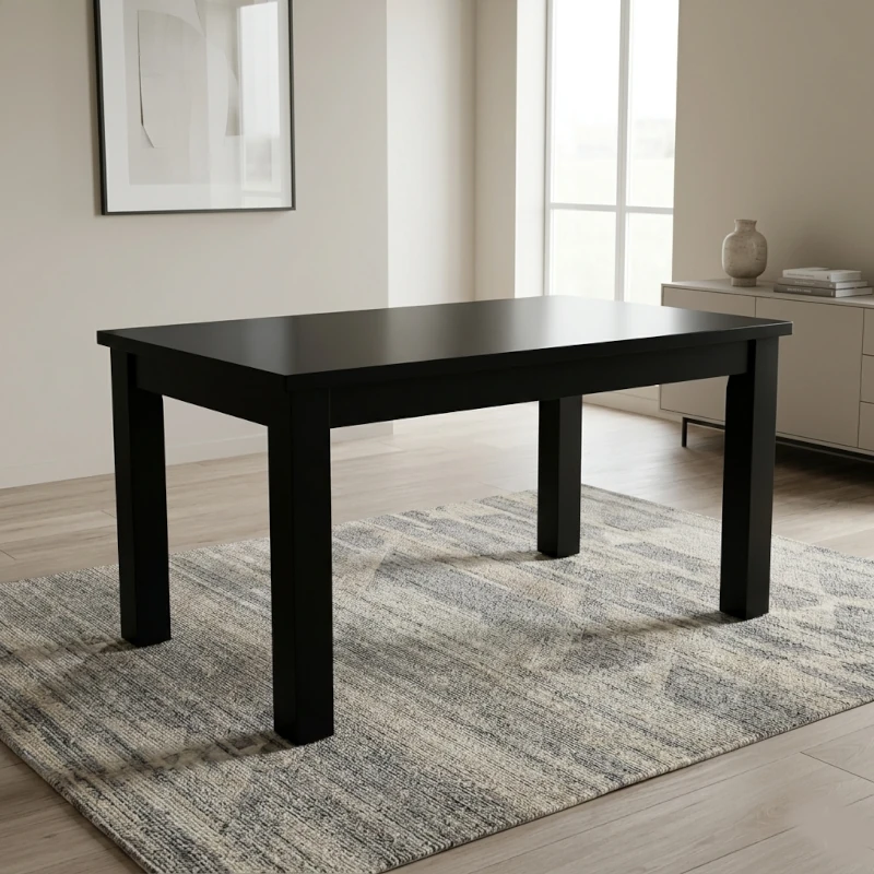 Mesa americana 120cm Negro